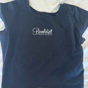 Bombshell Sportswear Baby Tee Black Size Large
No longer sold online